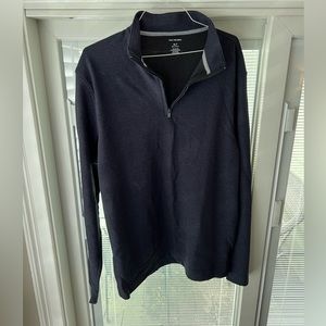 Van Heusen XLT 1/4 ZIP Sweater Blue/Navy
